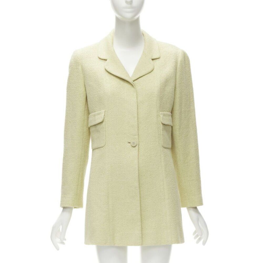 Chanel 1998 Tweed Long Jacket